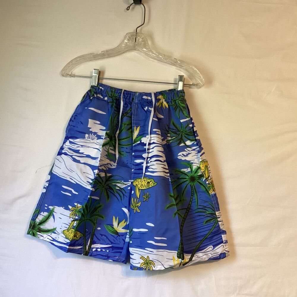 Unbranded Boys Lot Of 5 Pair of Swim Shorts Trunks Bathing Suits Size 4-5 NWOT